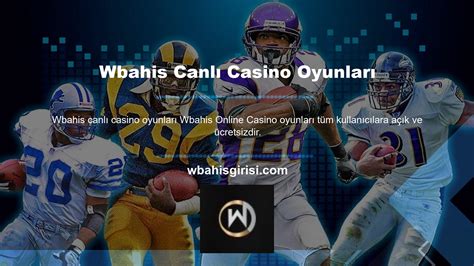 Wbahis Casino Girişi